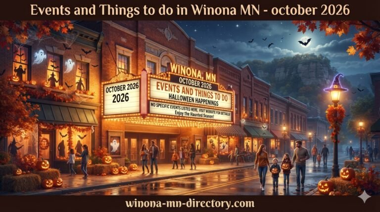 Read more about the article Events and Things to do in Winona MN in October 2026